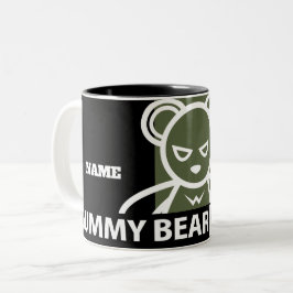 Gummy Bären Factory Gym/Fitness Zweifarbige Tasse