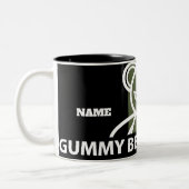 Gummy Bären Factory Gym/Fitness Zweifarbige Tasse (Links)