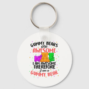 Gummy Bären tanzend Tiercreme für erwachsene KI Schlüsselanhänger