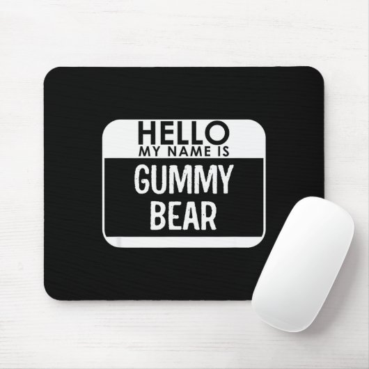Gummy Bear Costume Funny Easy Last Minute Hallowee Mousepad (Mit Mouse)