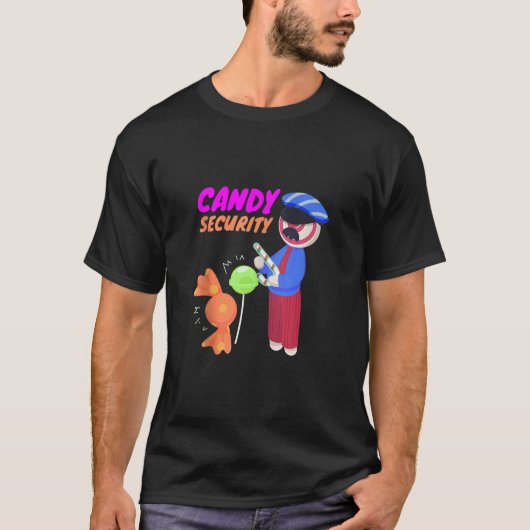 Gummy Candy I Candy Security I Candy Cane Candy Sw T-Shirt (Vorderseite)
