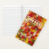 Gummy Candy Niedlich Notizblock (Innen)