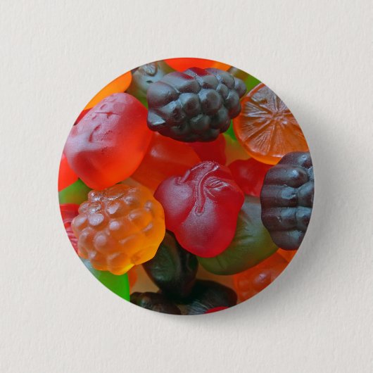 Gummy Fruit Button (Vorderseite)