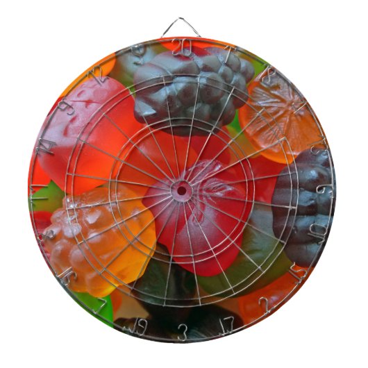 Gummy Fruit Dartscheibe (vorne)