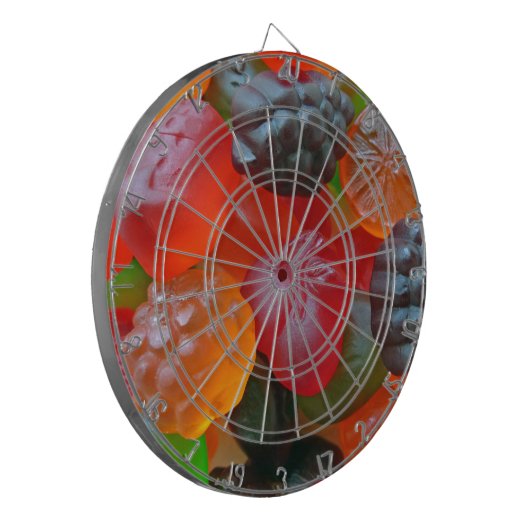 Gummy Fruit Dartscheibe (Vorderseite Links)
