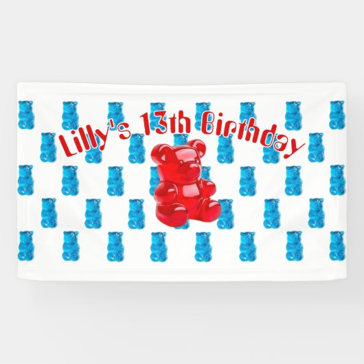 Gummy Jelly Banner (Horizontal)