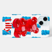 Gummy Jelly Case-Mate iPhone Hülle (Rückseite (Horizontal))
