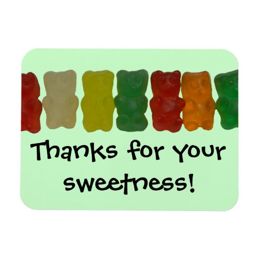 Gummy Line Magnet - Lineup (Horizontal)