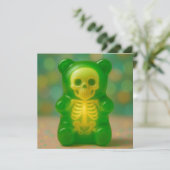 Gummy Skelettbärenmagnet (Stehend Vorderseite)