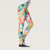 Gummy Wonderland: Eine farbenfrohe Sorte von Süßig Leggings (Rechts)