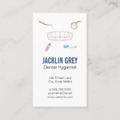 Gums Teeth | Zahnwerkzeuge Visitenkarte (Vorderseite)