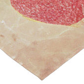 Gumtröpfe in der Schneeküche Tischdecke (Schrägansicht)