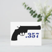 **GUN .357** POSTKARTE (Stehend Vorderseite)