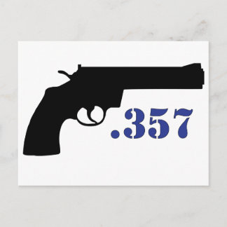 **GUN .357** POSTKARTE