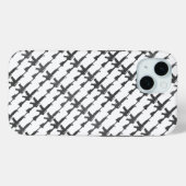 Gun Camouflage GI Rifle Cool B/W Case-Mate iPhone Hülle (Rückseite (Horizontal))