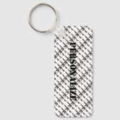 Gun Camouflage GI Rifle Cool B/W Schlüsselanhänger (Vorderseite)