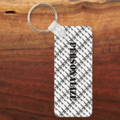 Gun Camouflage GI Rifle Cool B/W Schlüsselanhänger (Vorderseite)