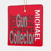 Gun Collector Extraordinaire CUSTOM Keramikornament (Links)