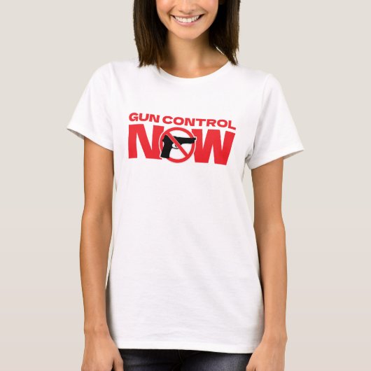 Gun Control Now Activism T-Shirt (Vorderseite)