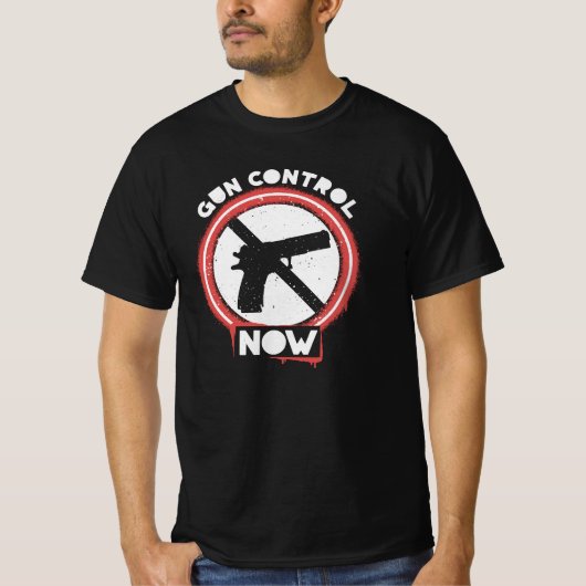 Gun Control Now T-Shirt (Vorderseite)