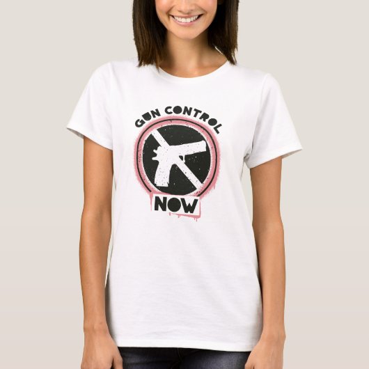 Gun Control Now T-Shirt (Vorderseite)