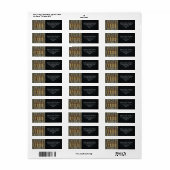 Gun Country Ammo Jagd Rücksendeadressen-Aufkleber (Vorne)