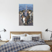 Gun-Crew in Siegesformation - US-Marine Leinwanddruck (Insitu (Schlafzimmer))