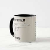 Gun Enthusiast Symobol Tasse (Vorderseite Links)