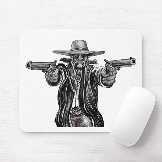 Gun Fighter Mousepad (Mit Mouse)