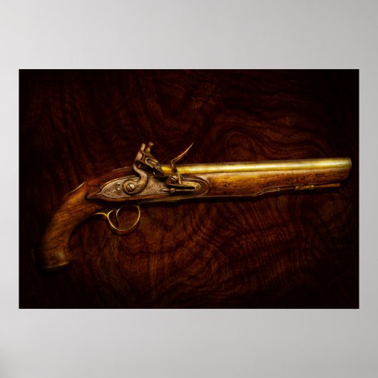 Gun - Flintlock Pistole Poster (Vorne)