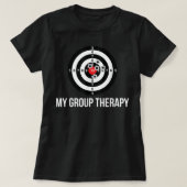 Gun, Gruppe Therapieschießbereich T-Shirt (Design vorne)
