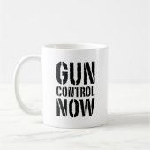 Gun-Kontrolle jetzt Kaffeetasse (Links)