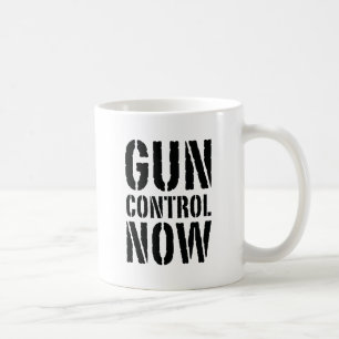 Gun-Kontrolle jetzt Kaffeetasse