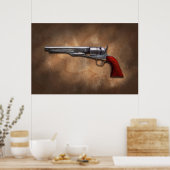 Gun - Model 1860 Army Revolver Poster (Küche)