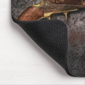 Gun - Modell 1851 - 36 Caliber Revolver Mousepad (Ecke)