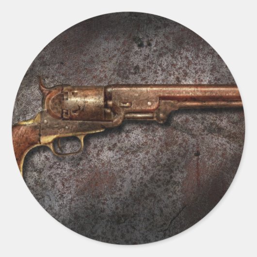 Gun - Modell 1851 - 36 Caliber Revolver Runder Aufkleber (Vorderseite)