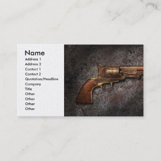 Gun - Modell 1851 - 36 Caliber Revolver Visitenkarte