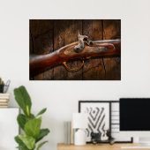 Gun - Musket - London Armory Poster (Heimbüro)