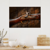 Gun - Musket - London Armory Poster (Küche)
