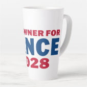 Gun Owner for Vance 2028 Milchtasse (Rechte Ecke)