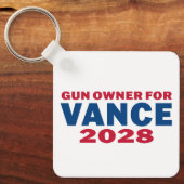 Gun Owner for Vance 2028 Schlüsselanhänger (Vorderseite)