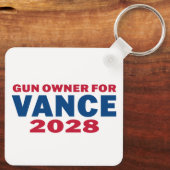 Gun Owner for Vance 2028 Schlüsselanhänger (Rückseite)
