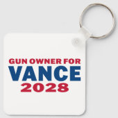 Gun Owner for Vance 2028 Schlüsselanhänger (Rückseite)