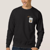 Gun Pocket Hanukkah Cool Menorah Chanukah Jewish H Sweatshirt (Vorderseite)