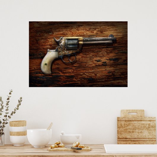 Gun-Police - True Grit Poster (Küche)