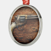 Gun-Police - True Grit Silbernes Ornament (Links)
