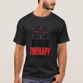 Gun Range Group Therapy Target Shooting Gun Lover T-Shirt (Vorderseite)