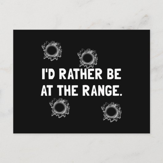 Gun Range Postkarte (Vorderseite)