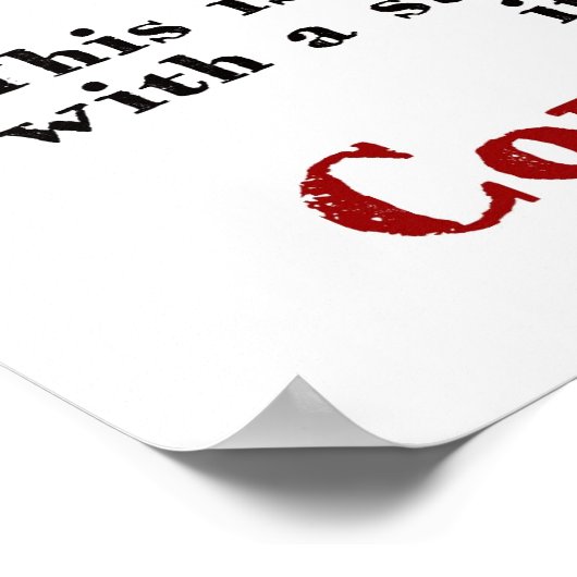 Gun Rights Poster (Ecke)