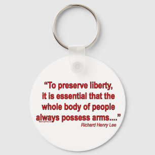 Gun Rights - Richard Henry Lee Schlüsselanhänger